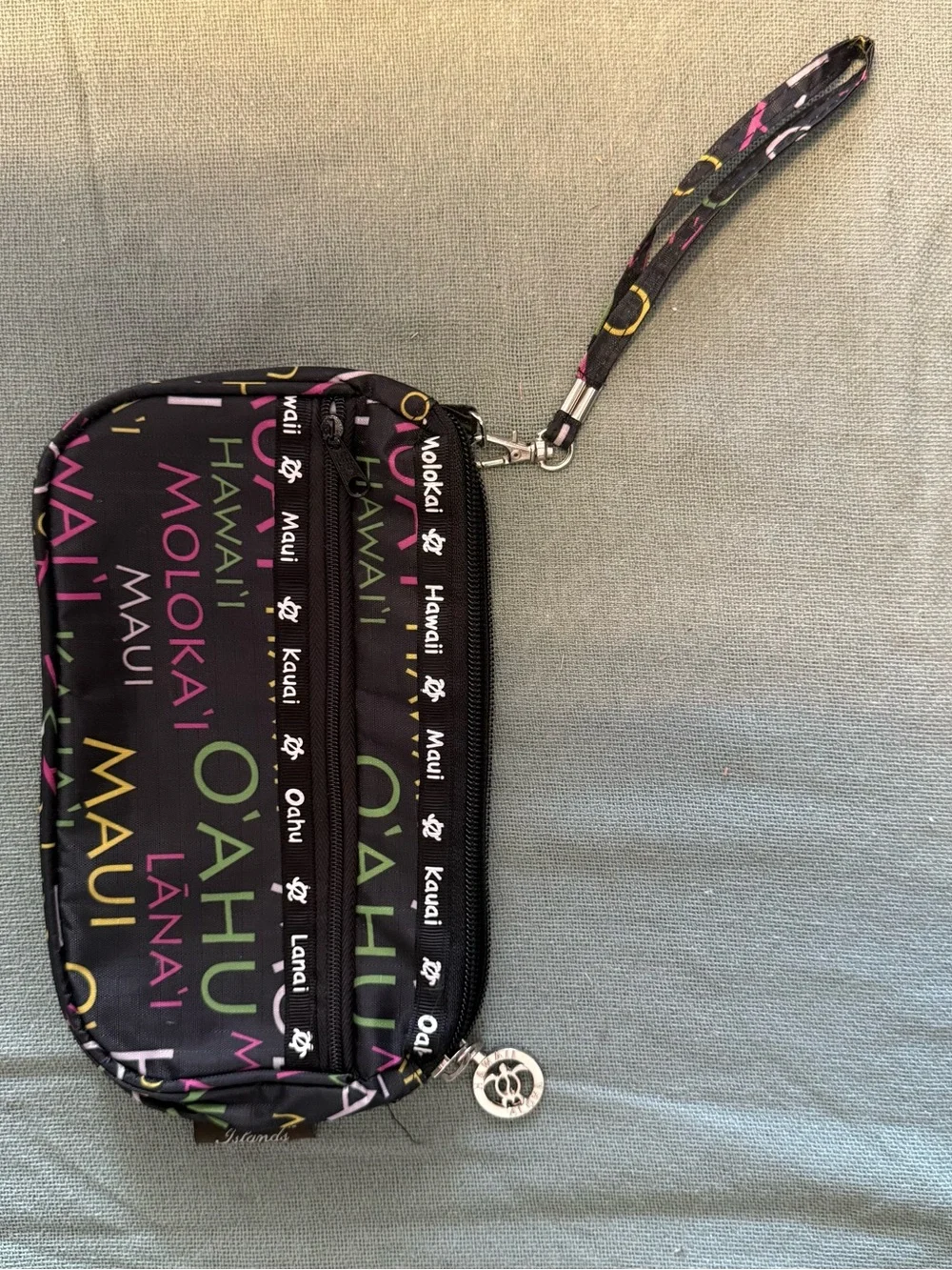 Eco Island Hawaii Wristlet Wallet – Hawaiian Islands Print
